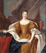 Portrait Marie Anne de Bourbon as Princess of Conti